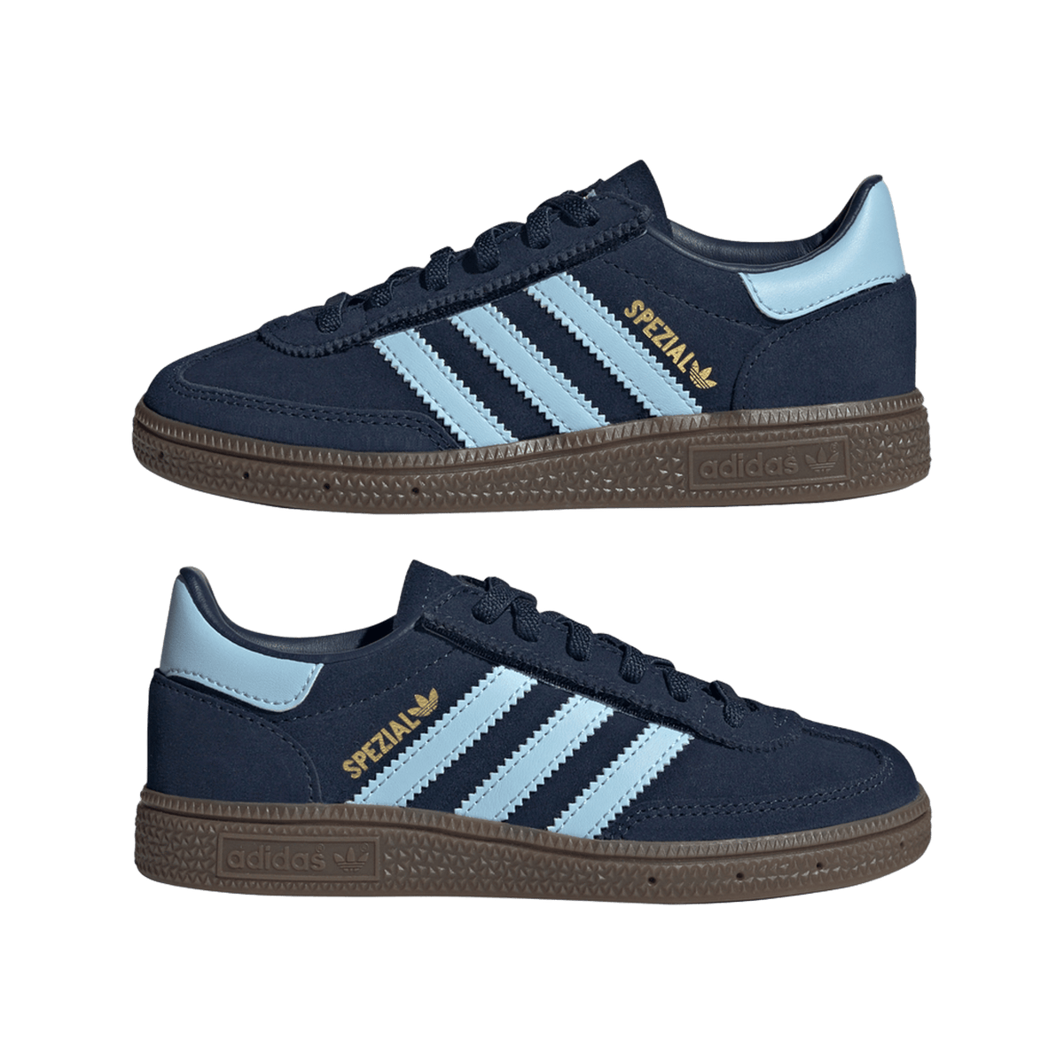 adidas Handball Spezial Comfort Closure Collegiate Navy Clear Sky Gum (PS)