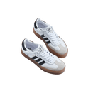 adidas Sambae Cloud White Metallic Gold (Women's)