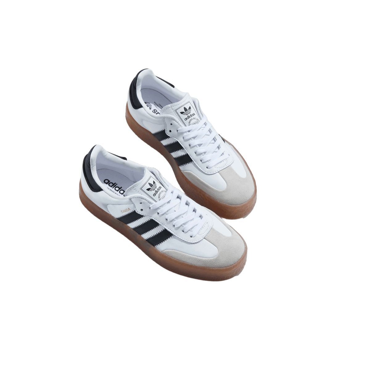adidas Sambae Cloud White Metallic Gold (Women's)