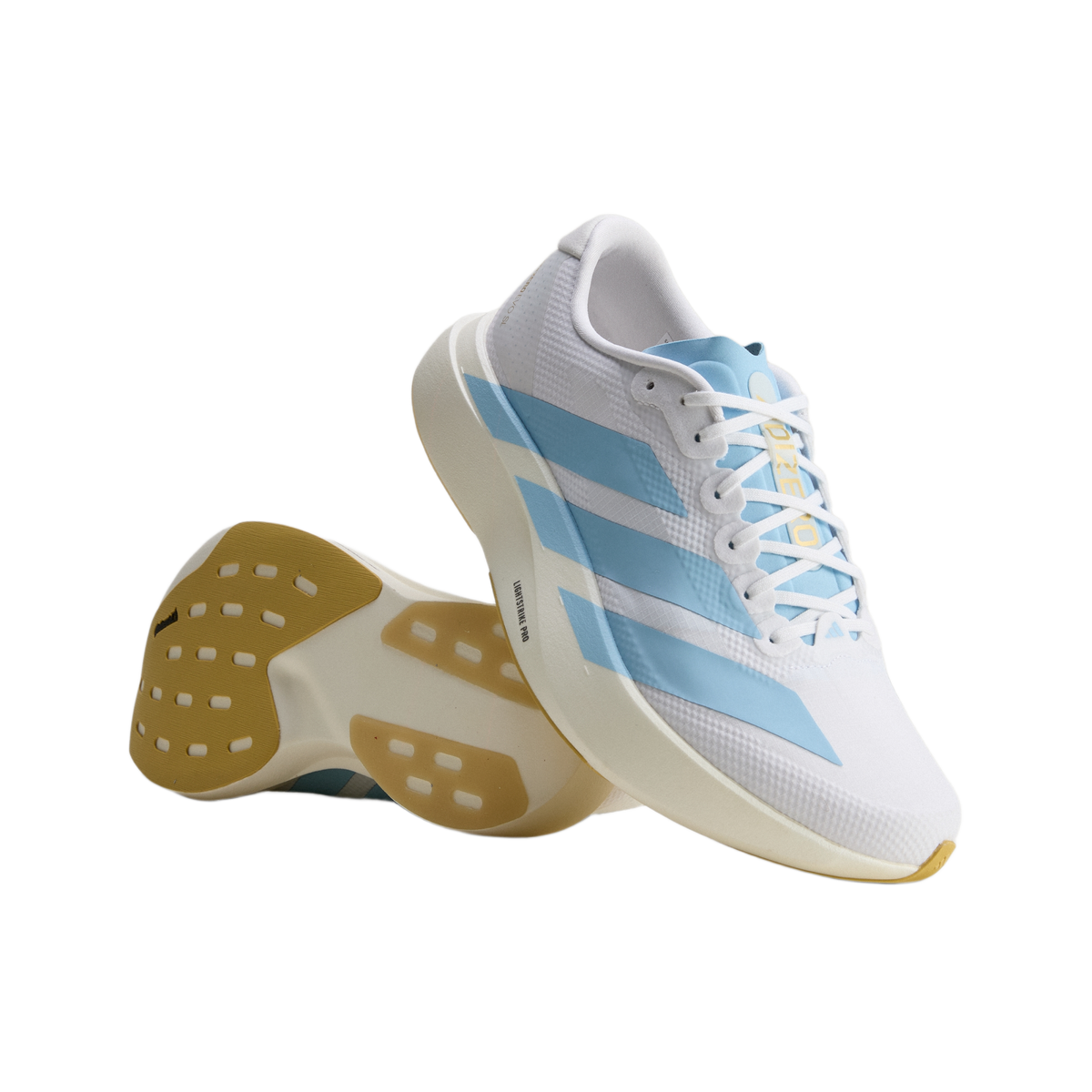 adidas Adizero Evo SL White Clear Blue
