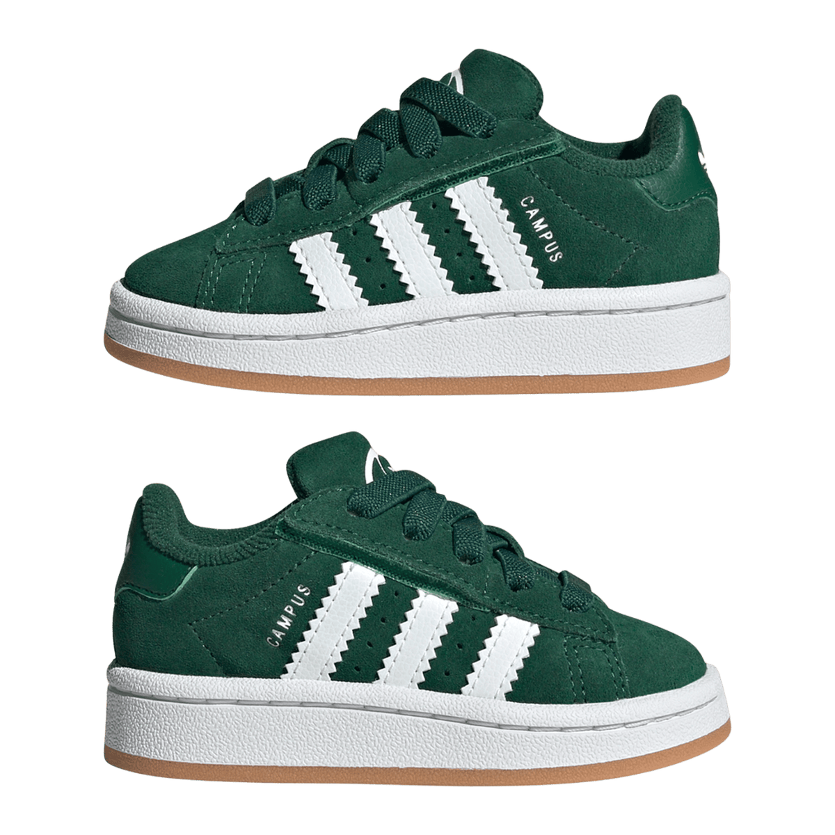 adidas Campus 00s Comfort Closure Camp Dark Green Cloud White Gum (TD)