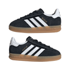 adidas Gazelle Indoor Comfort Closure Black White Gum (TD)