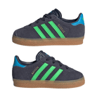 adidas Gazelle Comfort Closure Shadow Navy Screaming Green (TD)