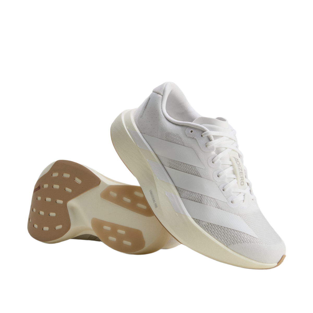 adidas Adizero Evo SL White Warm Sandstone (Women's)
