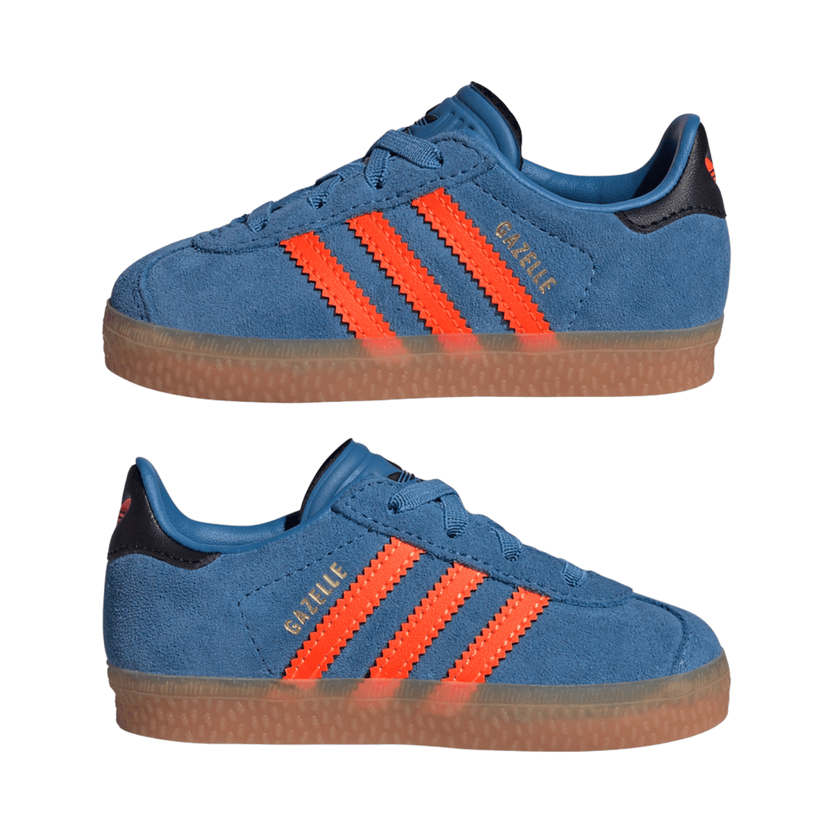 adidas Gazelle Comfort Closure Focus Blue Solar Orange Core Black (TD)