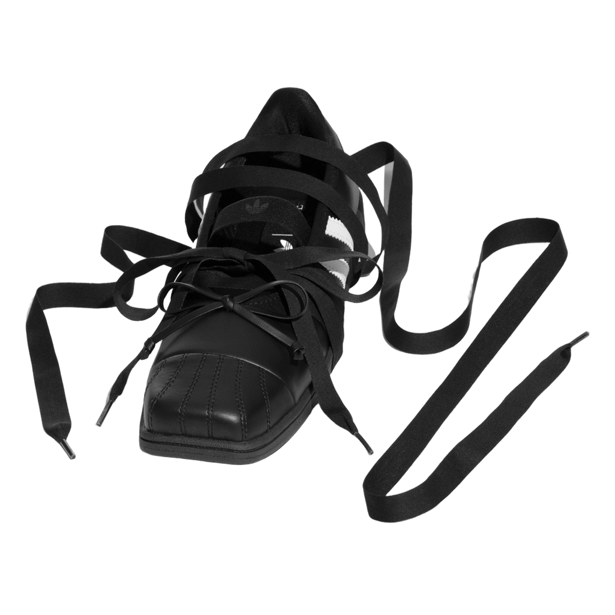 adidas Superstar Square Toe Ballet JENNIE Black Offf White (Women's)
