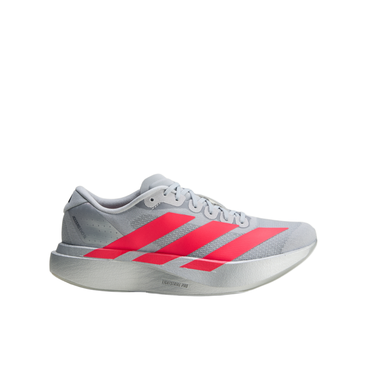 adidas Adizero Evo SL Silver Metallic Lucid Red (Women's)