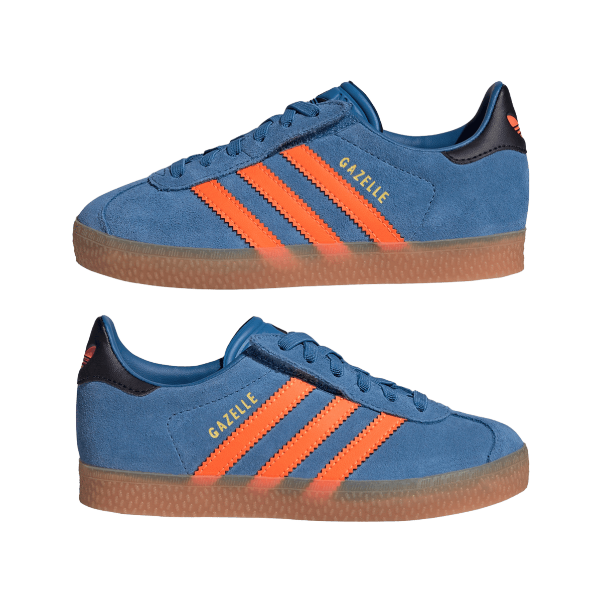adidas Gazelle Comfort Closure Focus Blue Solar Oange (PS)