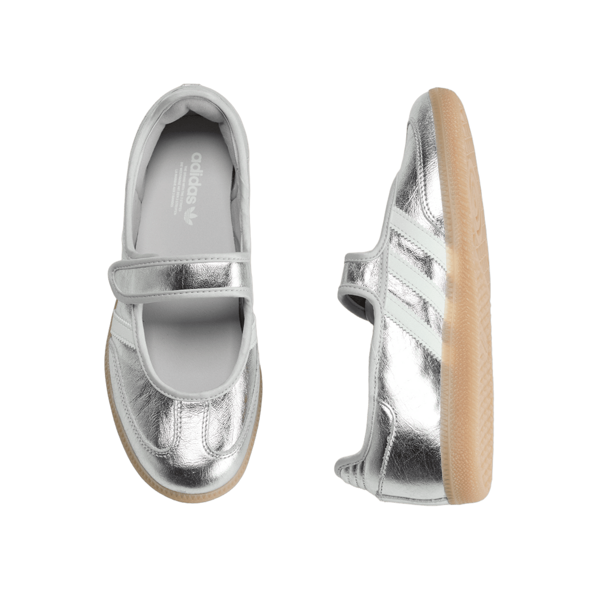 adidas Samba Jane Silver Metallic Off White (Women's)