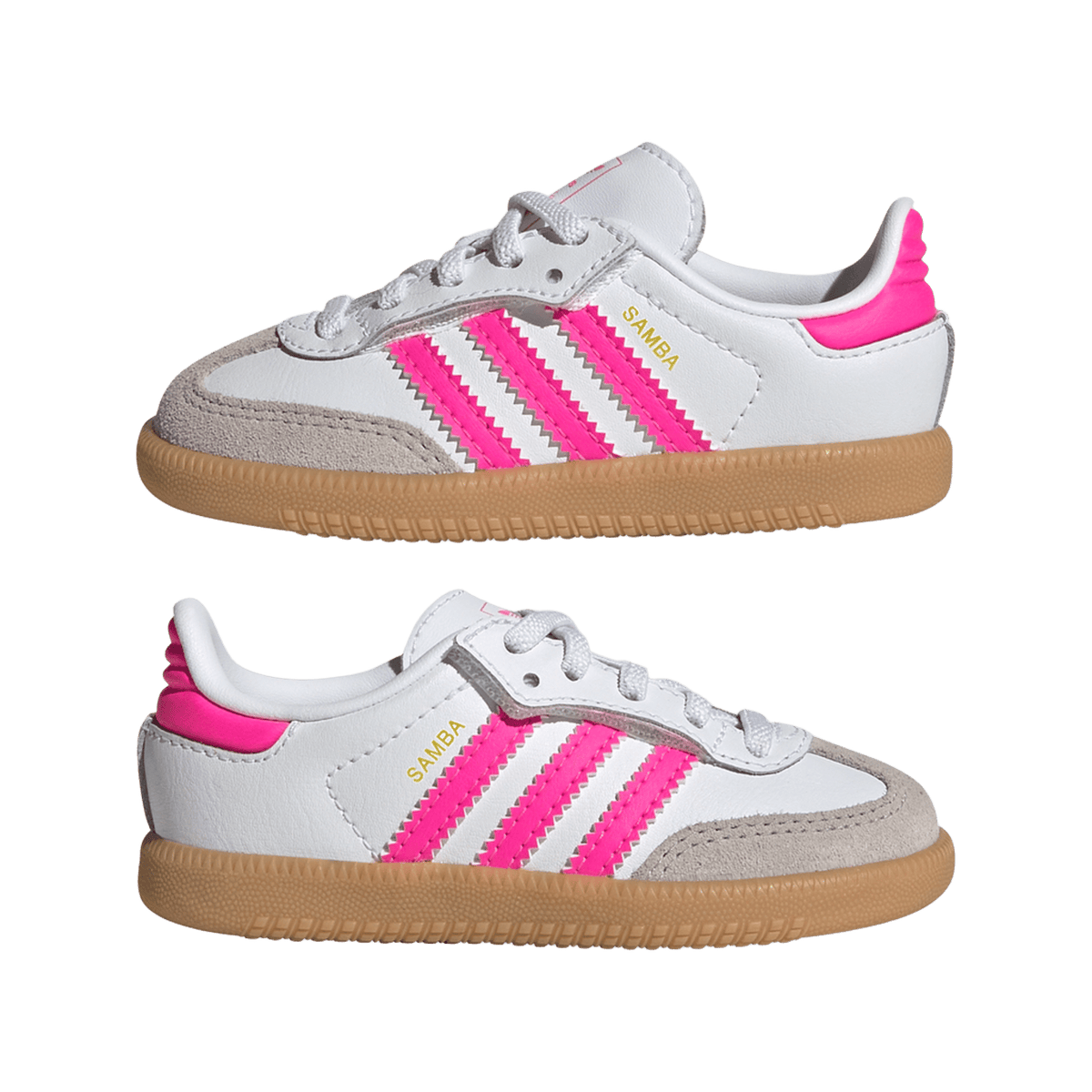 adidas Samba OG Comfort Closure Cloud White Lucid Pink Gum (TD)