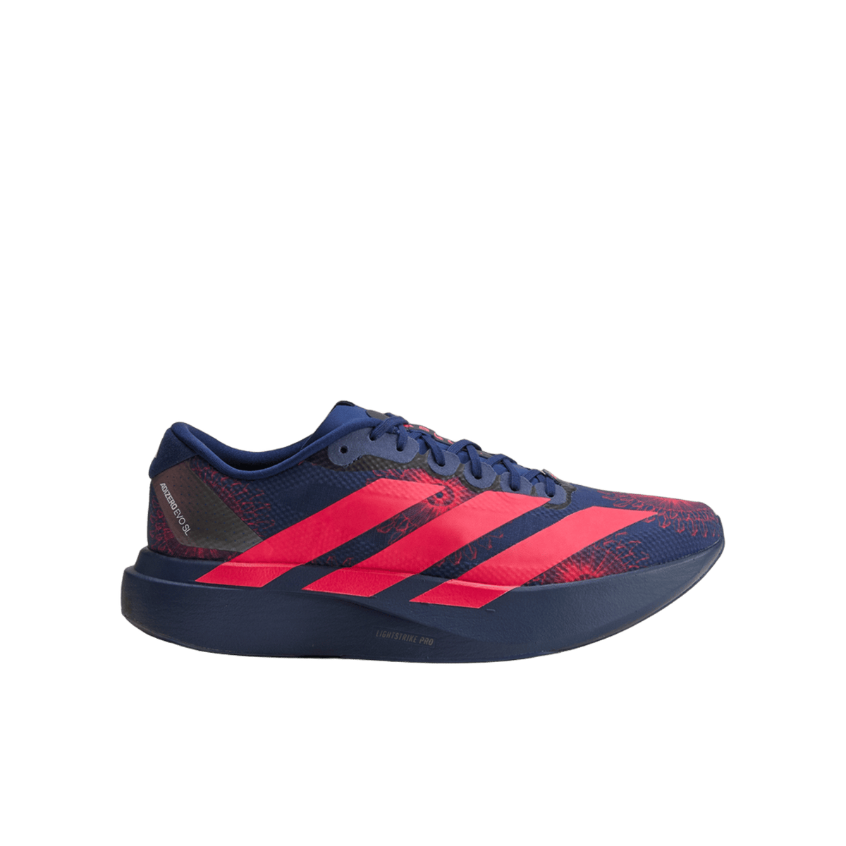 adidas Adizero Evo SL LABRUM Dark Blue Lucid Red