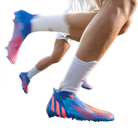 adidas Predator Edge+ FG Hi-Res Blue Turbo