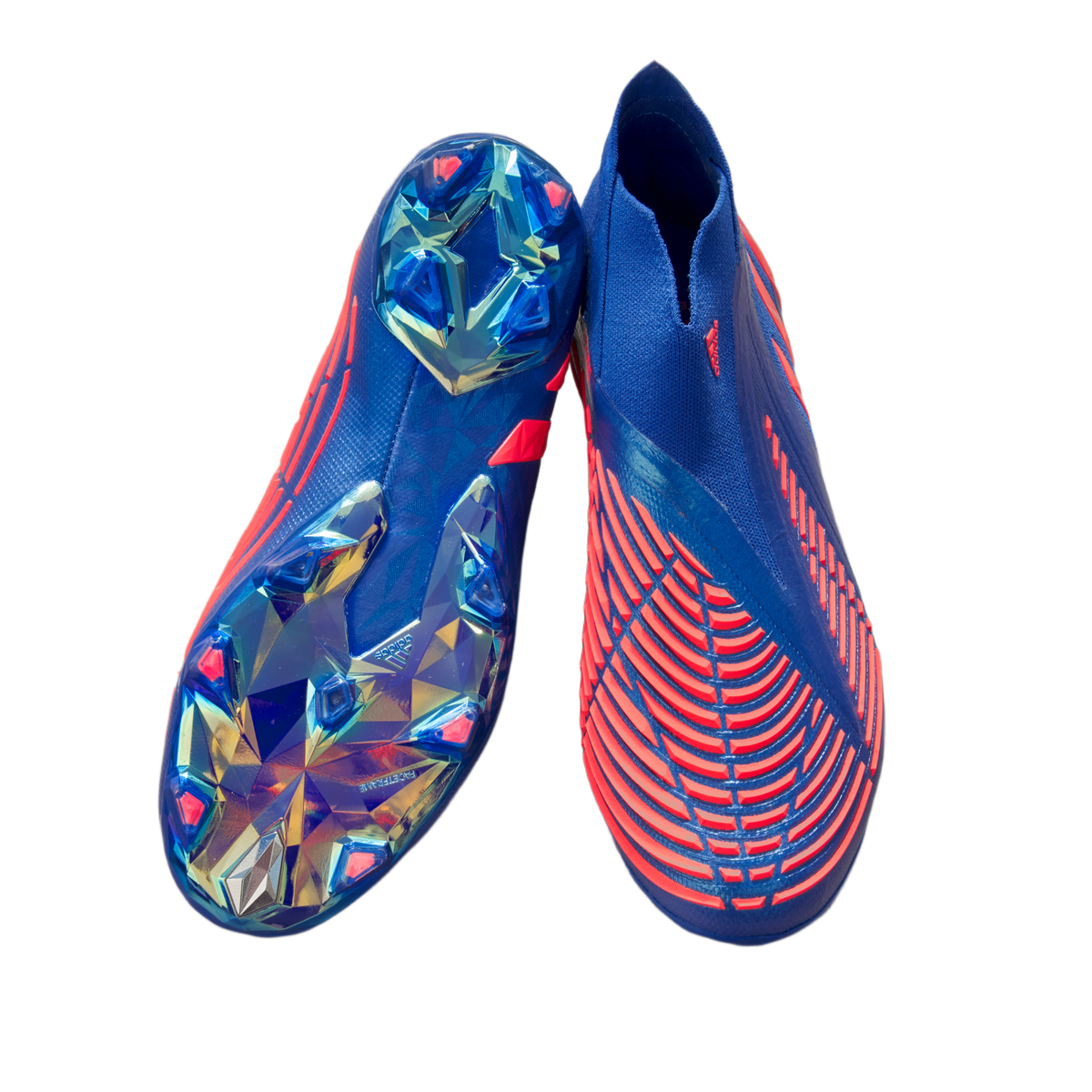 adidas Predator Edge+ FG Hi-Res Blue Turbo