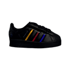 adidas Superstar LED Lights Comfort Closure Core Black Preloved Violet (TD)