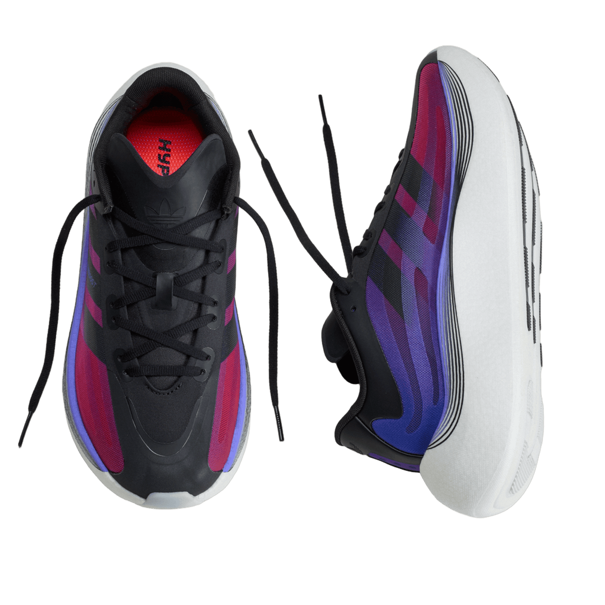 adidas Hyper Boost Euphoria LT Black Lucid Blue Solar Red