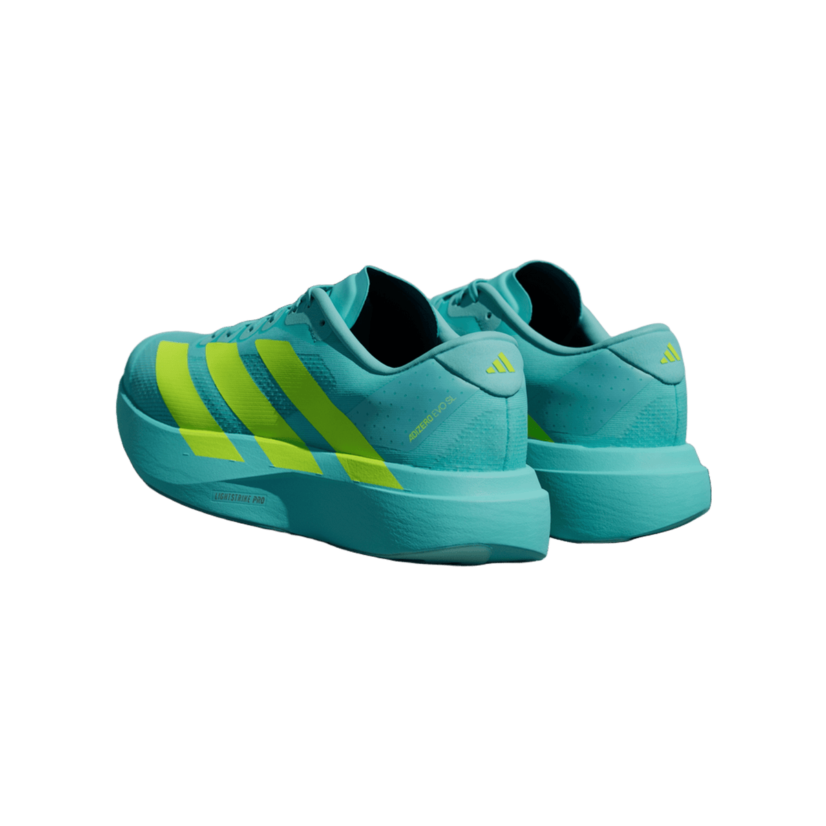 adidas Adizero Evo SL Flash Aqua Lucid Lemon