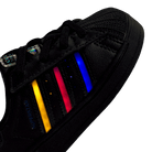 adidas Superstar LED Lights Comfort Closure Core Black Preloved Violet (TD)