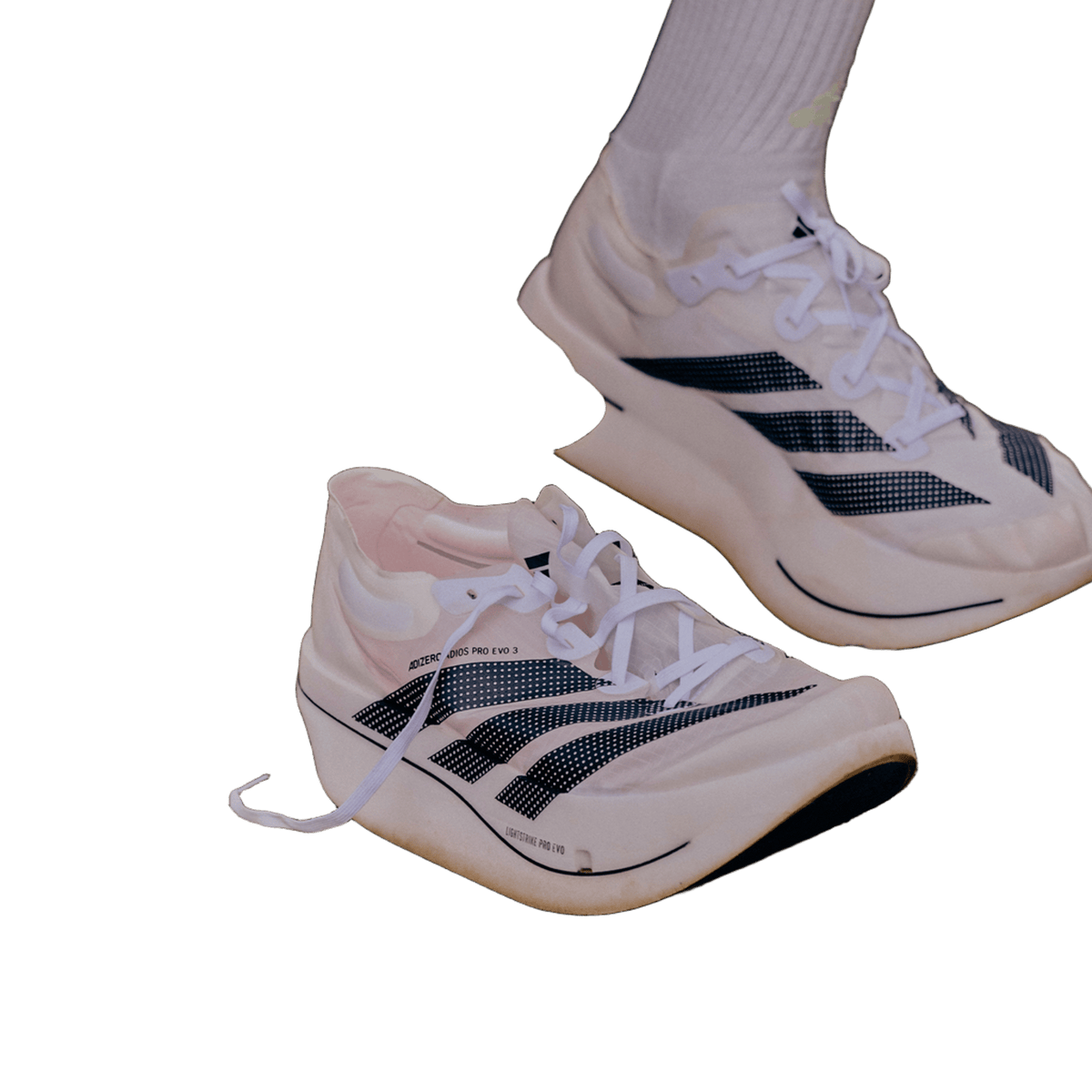 adidas Adizero Adios Pro Evo 3 White Black