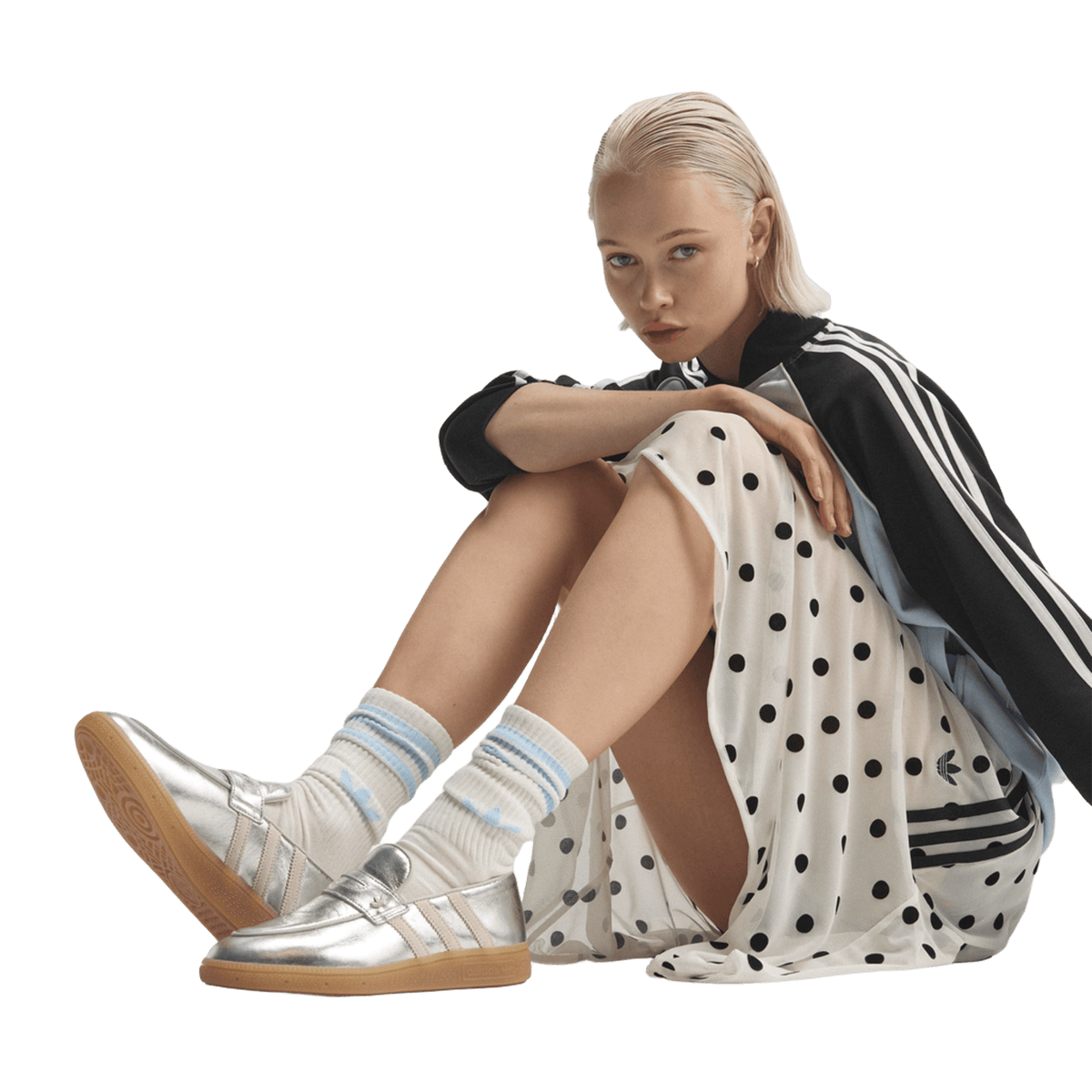 adidas Handball Spezial Loafer Silver Metallic Off White (Women's)