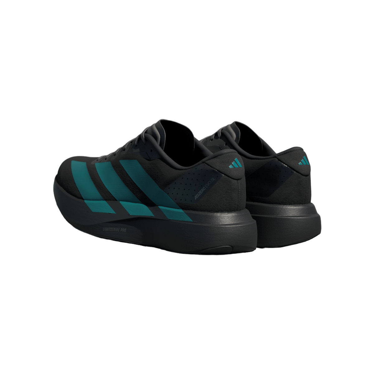 adidas Adizero Evo SL Black Pure Teal