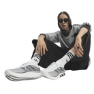 adidas Hyper Boost Euphoria LT Black White Silver Metallic