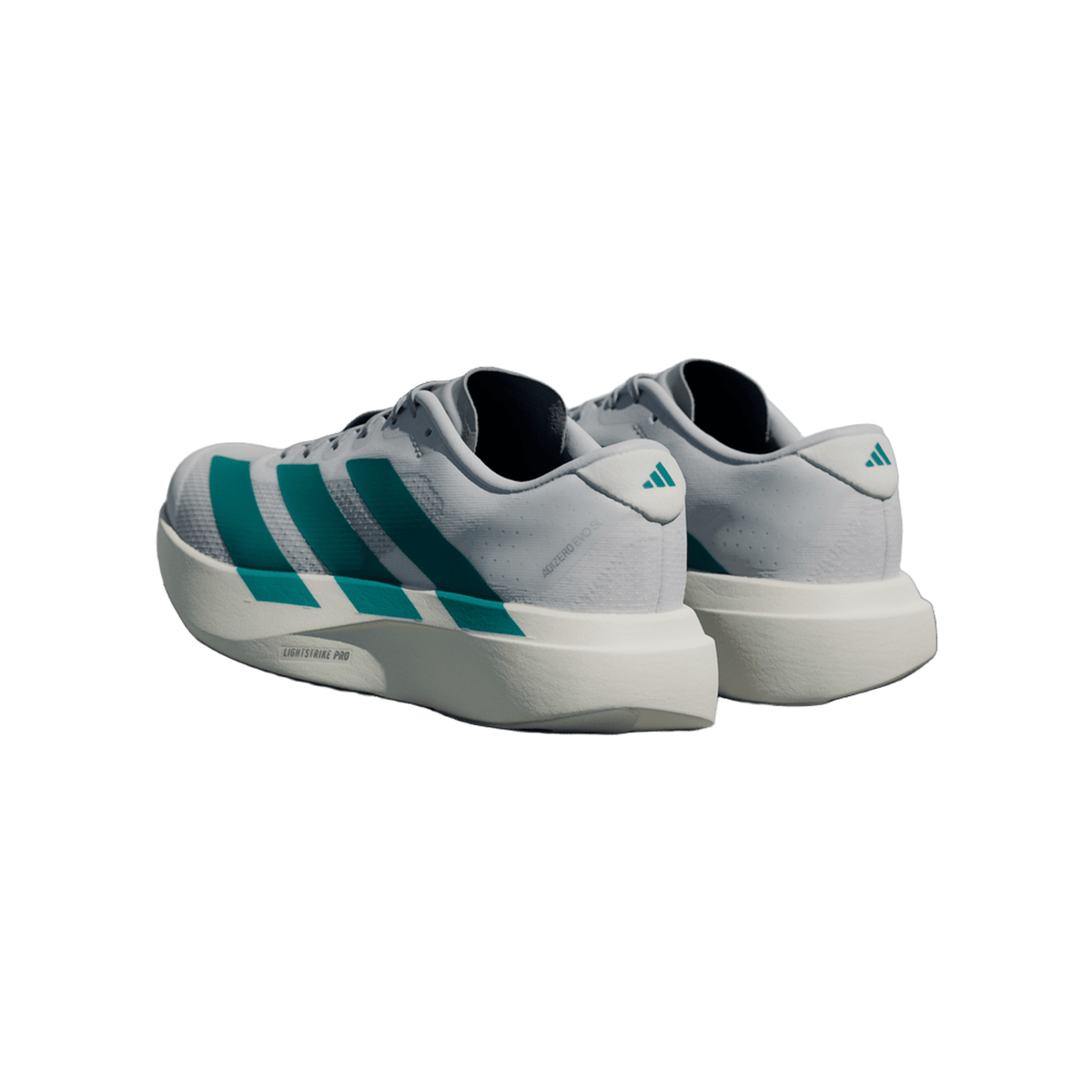 adidas Adizero Evo SL White Pure Teal (Women's)