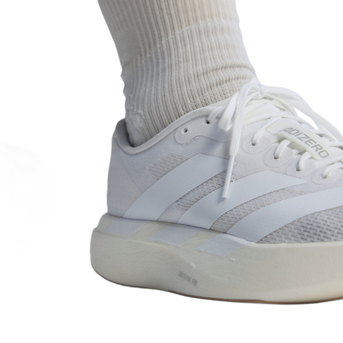 adidas Adizero Evo SL White Warm Sandstone (Women's)