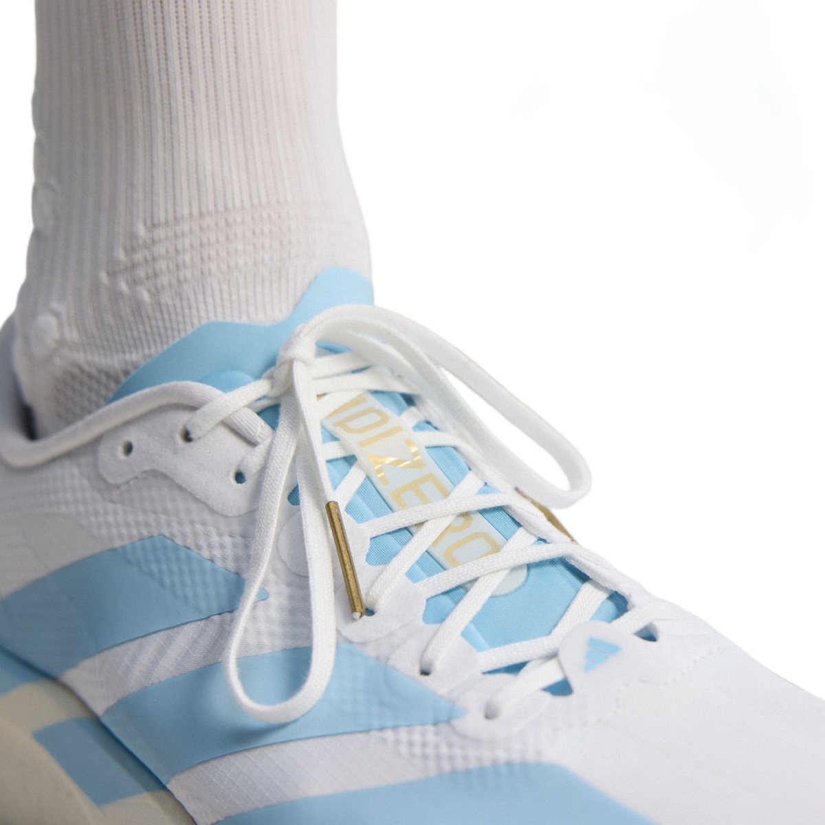 adidas Adizero Evo SL White Clear Blue