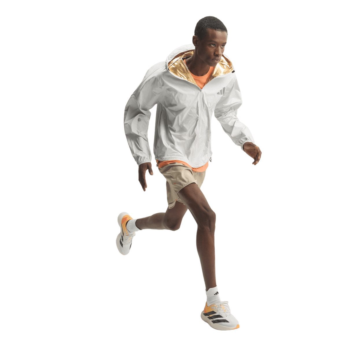 adidas Adizero Evo SL White Lucid Tangerine