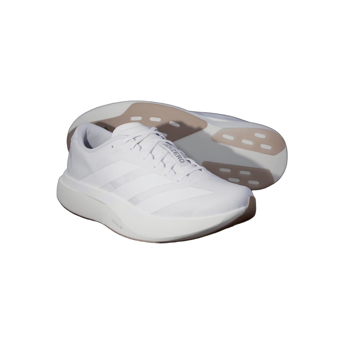 adidas Adizero Evo SL White Warm Sandstone
