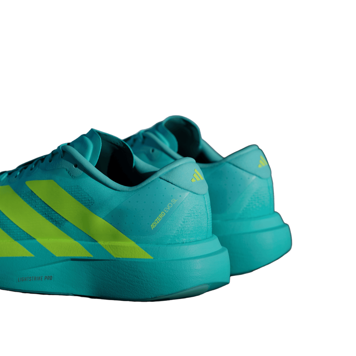 adidas Adizero Evo SL Flash Aqua Lucid Lemon