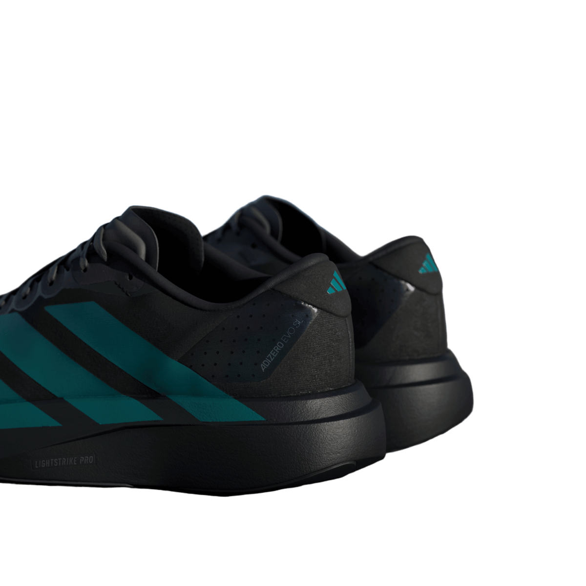 adidas Adizero Evo SL Black Pure Teal