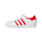 adidas Superstar Cloud White Vivid Red