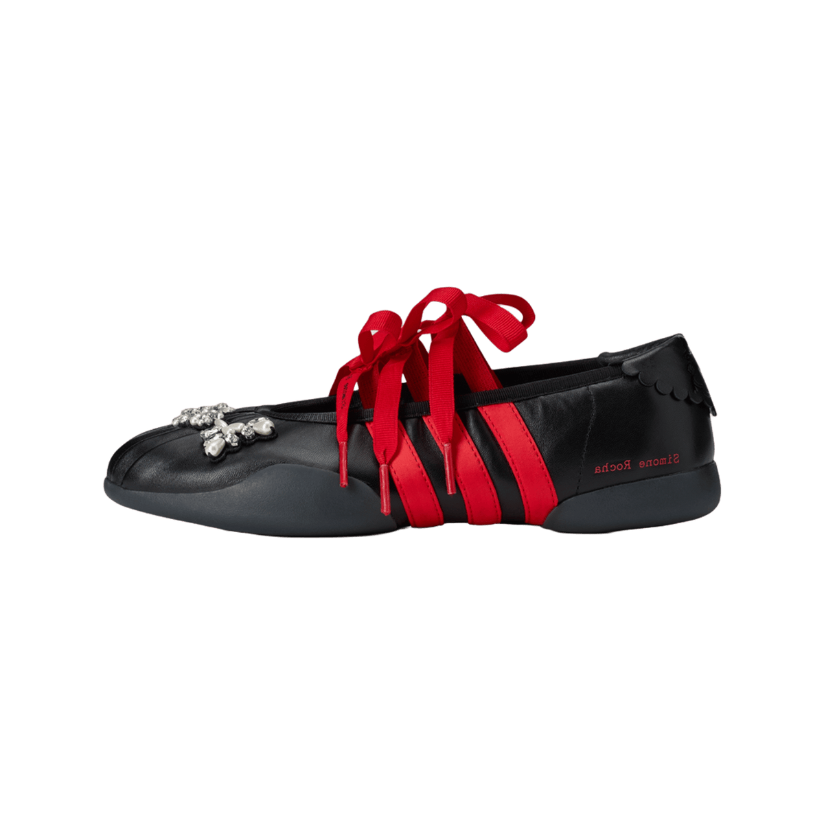 adidas Taekwondo Ballerina Simone Rocha Black Better Scarlet (Women's)