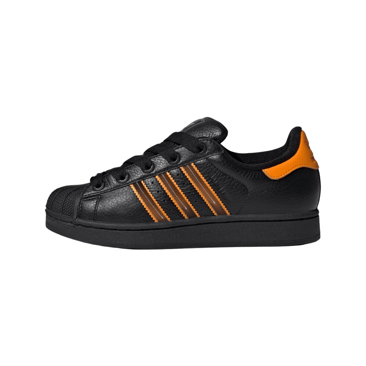 adidas Superstar II Core Black Crew Orange Semi Impact Orange (Women's)