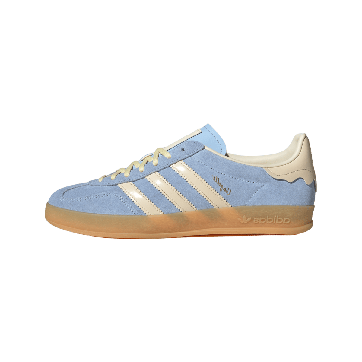 adidas Gazelle Indoor Light Blue Yellow Gum