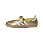 adidas Samba Jane Gold Metallic White (Women's)