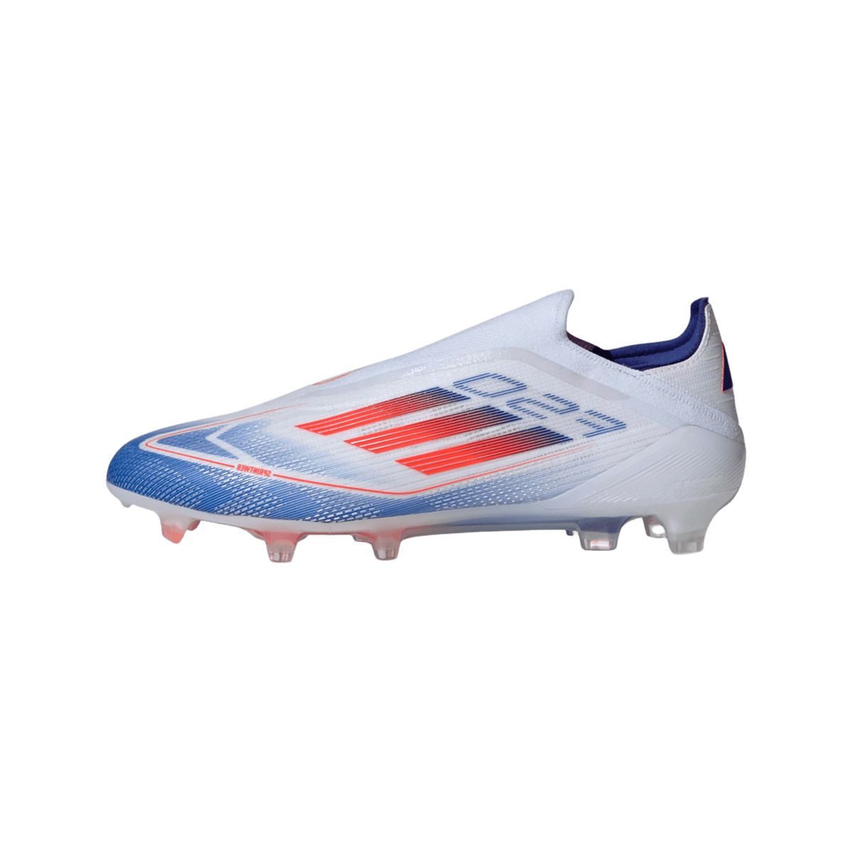 adidas F50 Elite Laceless FG Cloud White Solar Red Lucid Blue