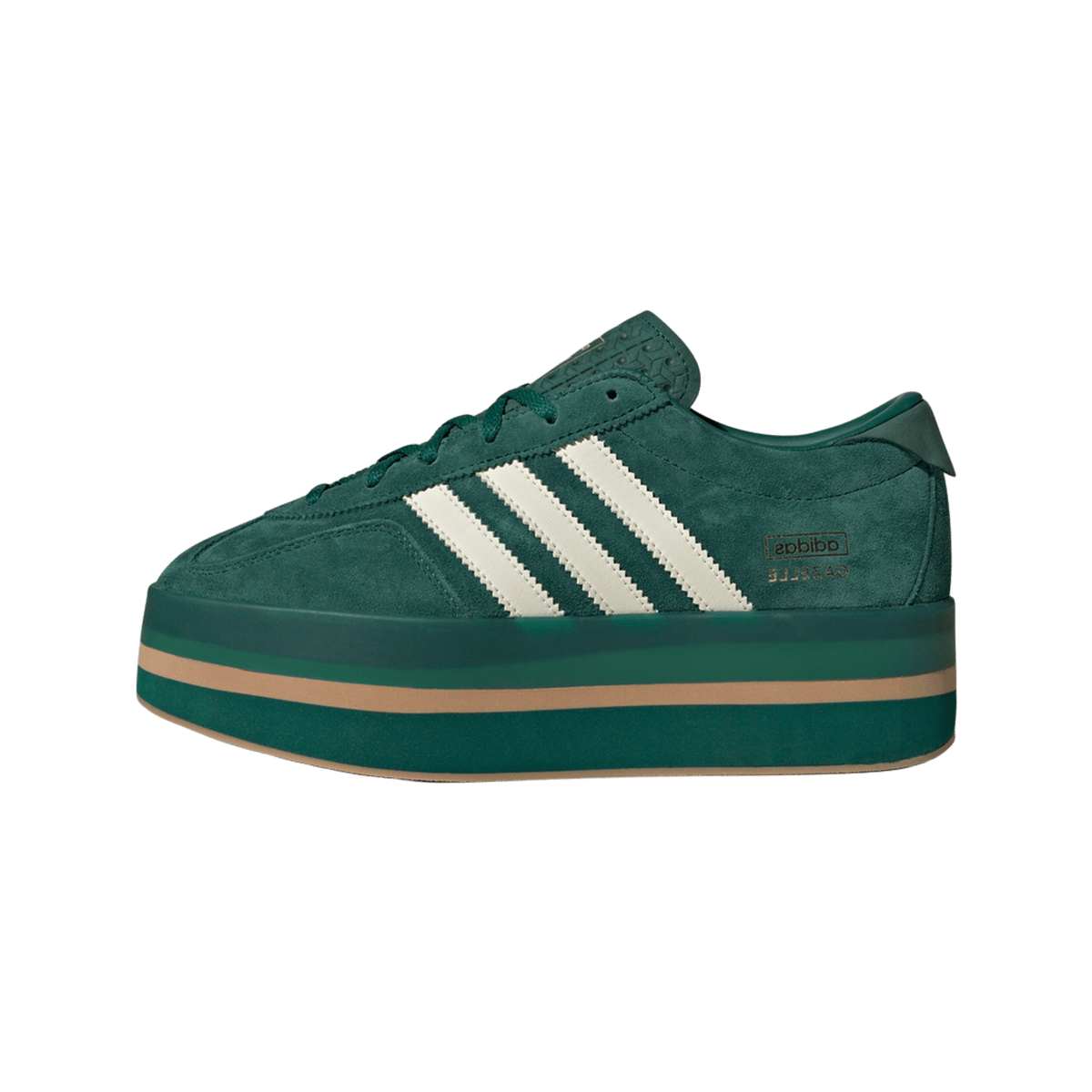 adidas Gazelle Stack Collegiate Green Cream White (Women's)