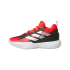 adidas Cross 'Em Up Select Cloud White Silver Metallic Crystal White (GS)
