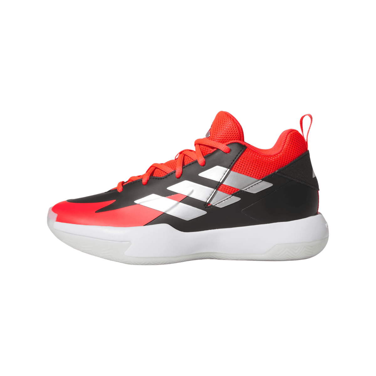 adidas Cross 'Em Up Select Cloud White Silver Metallic Crystal White (GS)