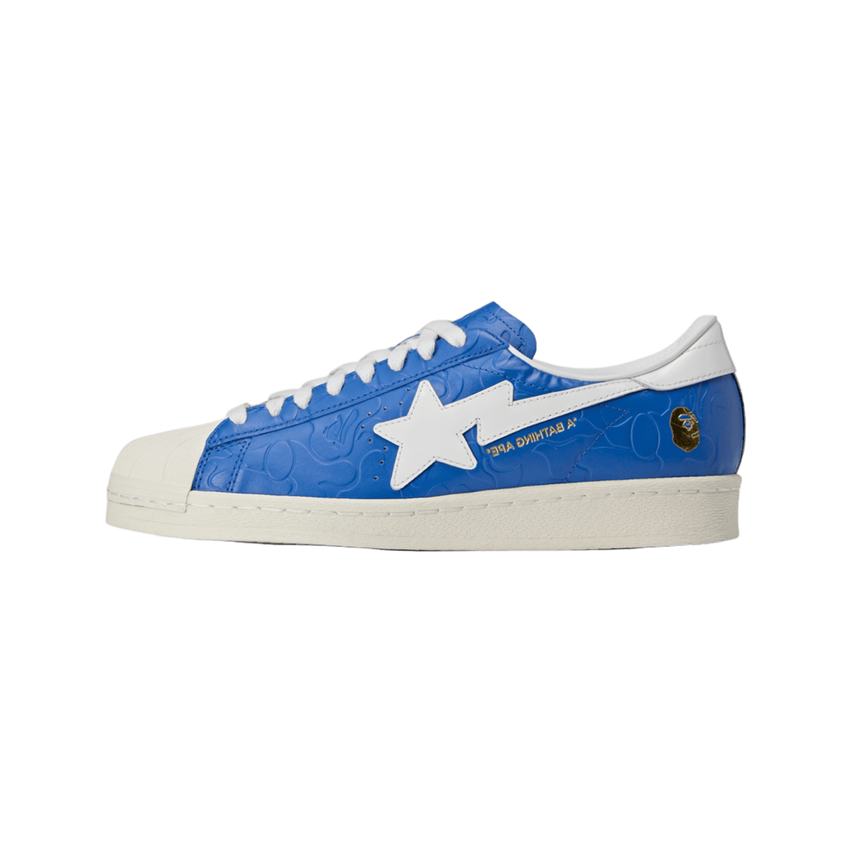 adidas Superstar Vintage Bape Blue White