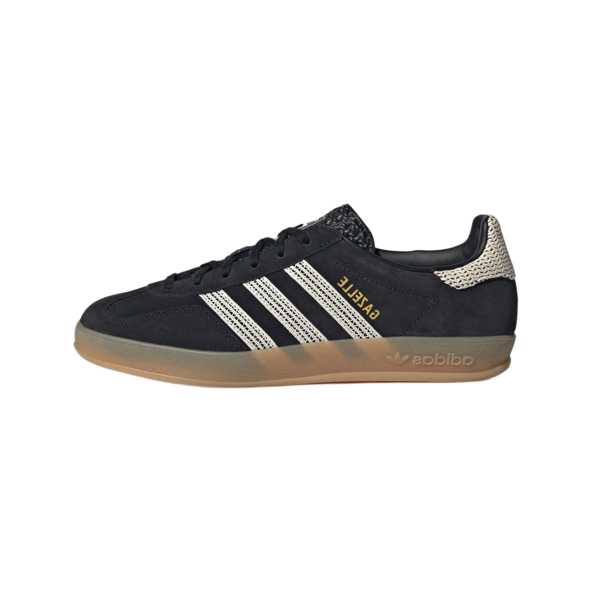 adidas Gazelle Indoor Core Black Wonder White (Women's)