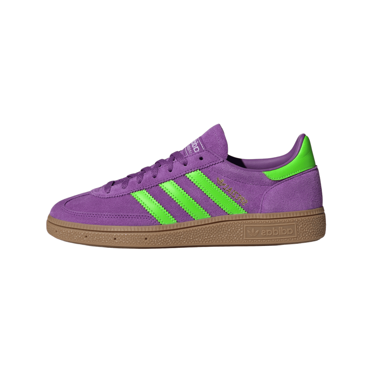 adidas Handball Spezial Elastic Active Purple Solar Green (Women's)