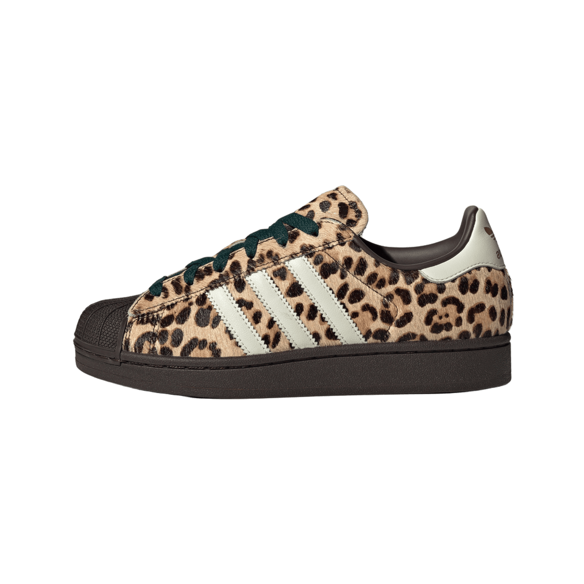 adidas Superstar II Leopard Dark Brown Ivory (Women's)