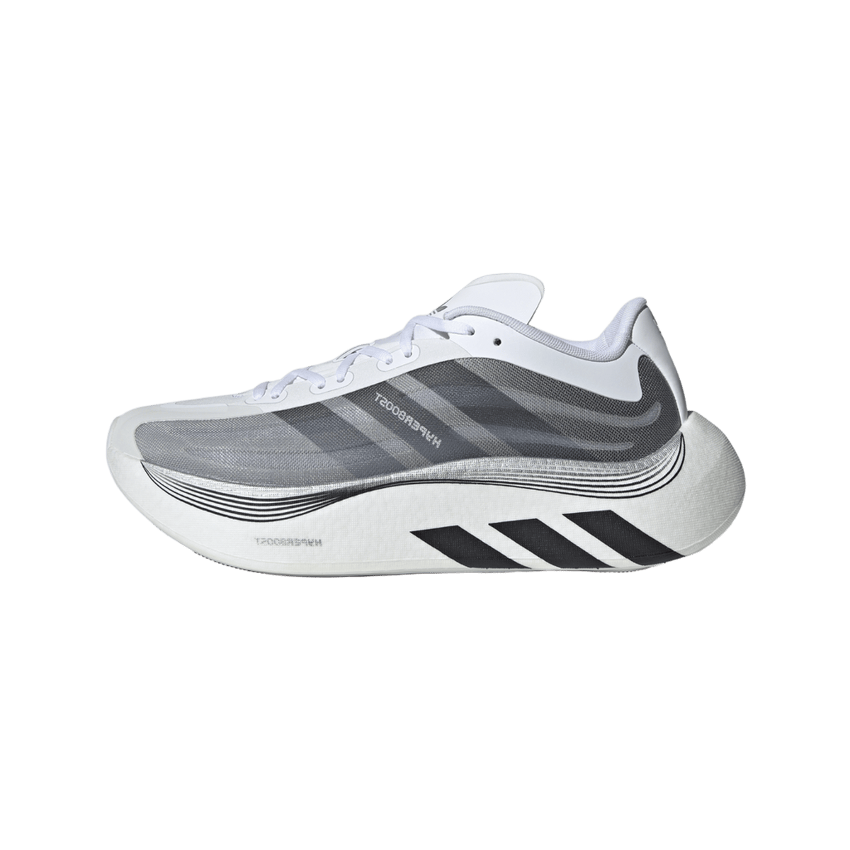 adidas Hyper Boost Euphoria LT Black White Silver Metallic