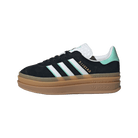 adidas Gazelle Bold Black White Mint Gum (GS)