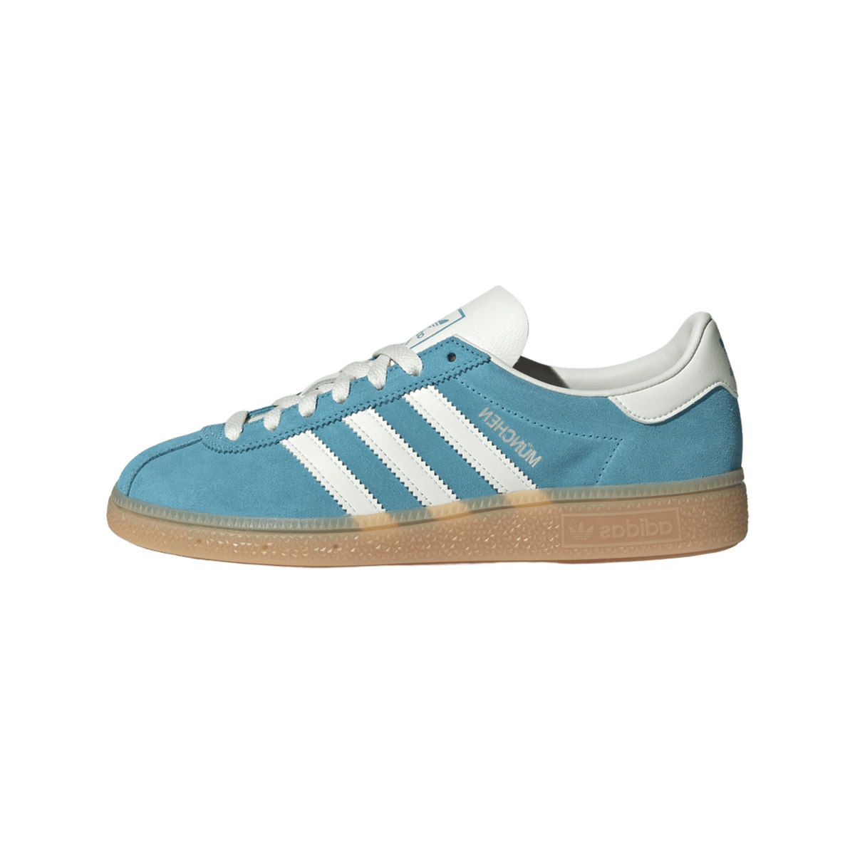 adidas Muenchen Preloved Blue Off White Silver Metallic (Women's)