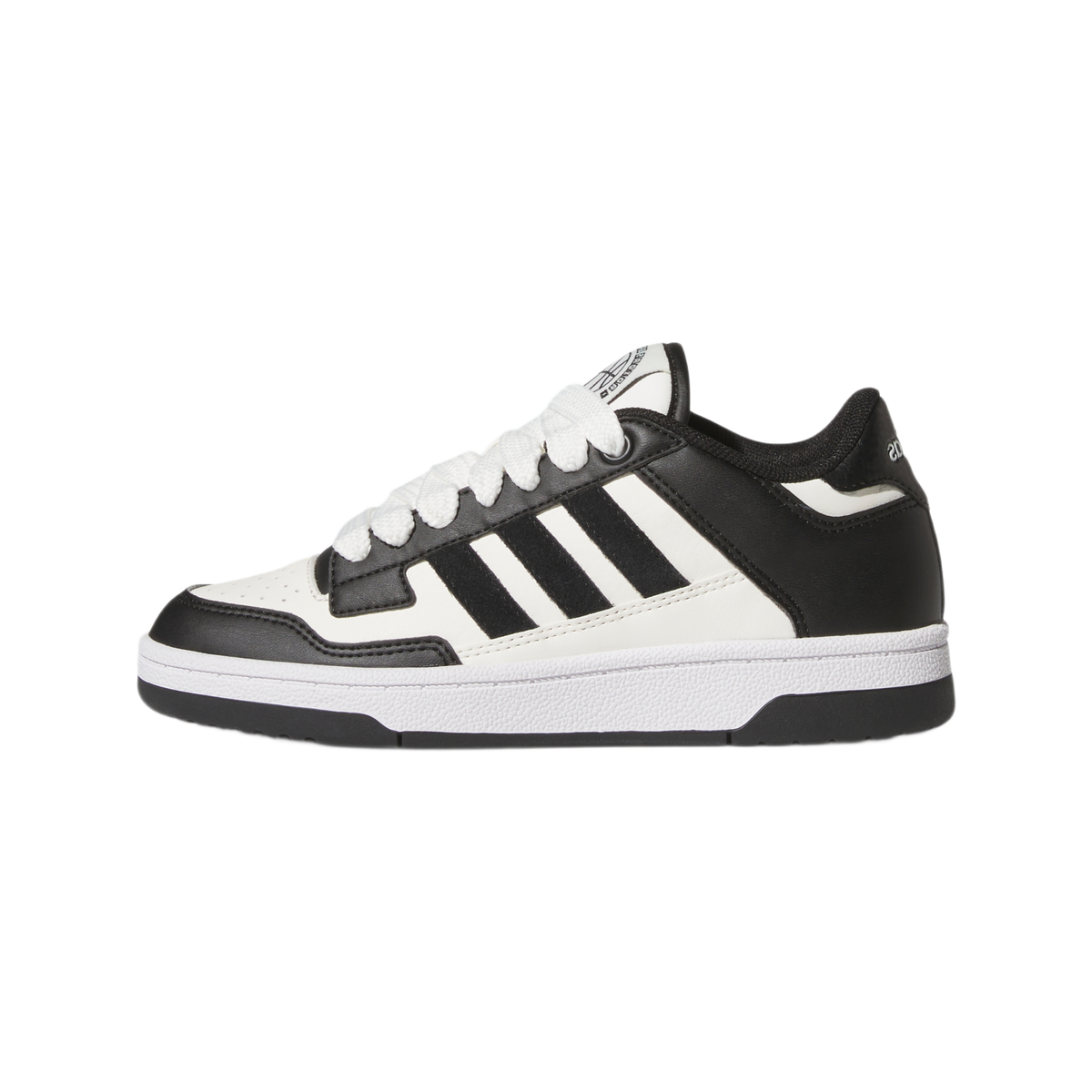 adidas Rapid Court Low Core Black Cloud White (GS)