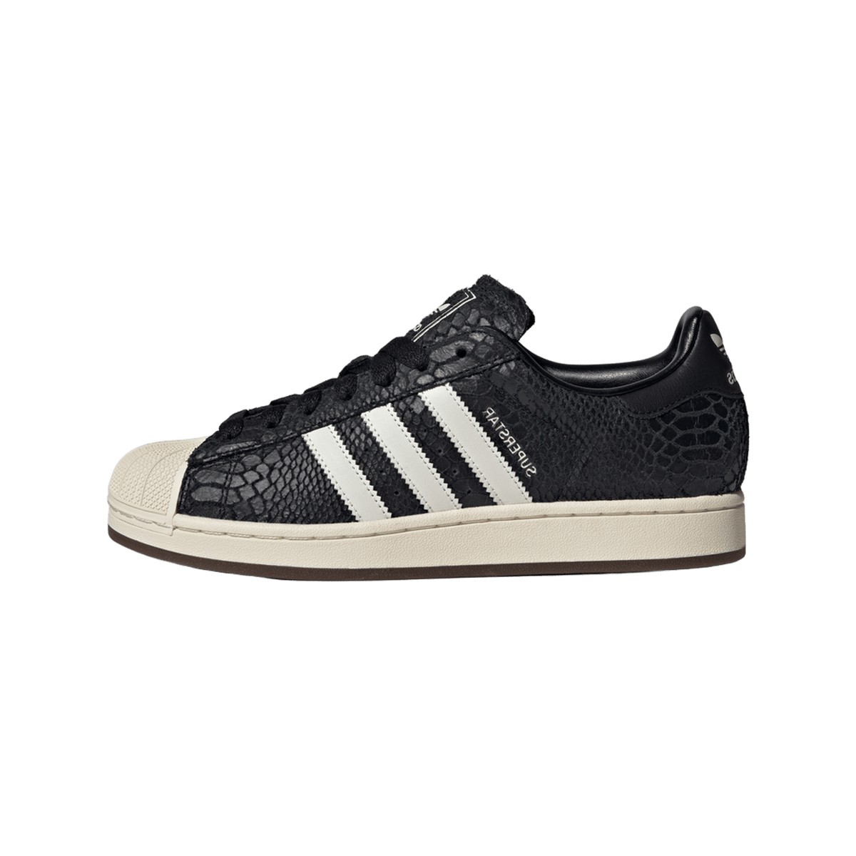 adidas Superstar II Black Croc Cream White